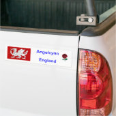 Auto Bumpersticker - Engeland (Op Truck)