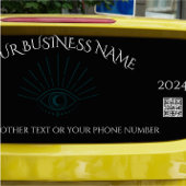 Auto Business Window Cling Raamsticker