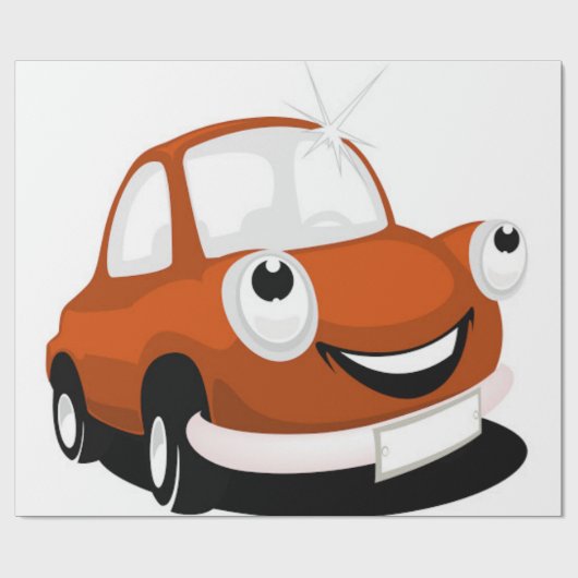 Auto Cadeaupapier (Vlak)