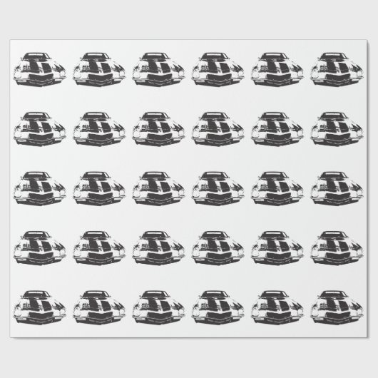 Auto Cadeaupapier (Vlak)