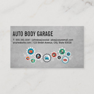 Auto Car Care   Automontechnicus Visitekaartje