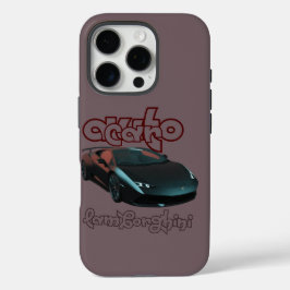 AUTO CAR iPhone 16 PRO HOESJE