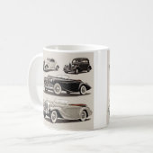 Auto Car Design Tasse Koffiemok (Voorkant links)