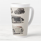 Auto Car Design Tasse Latte Mok (Rechterhoek)
