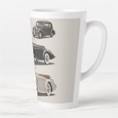 Auto Car Design Tasse Latte Mok (Rechts)