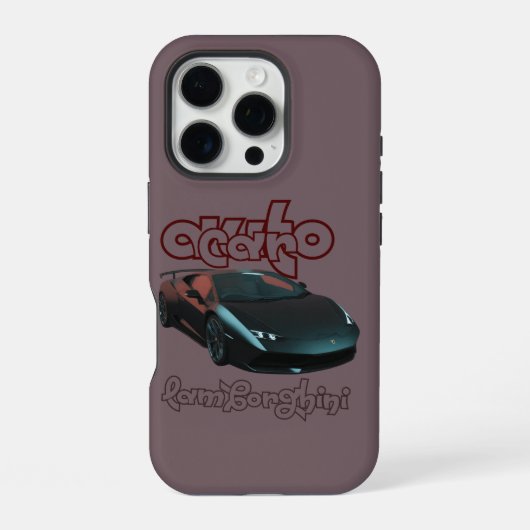 AUTO CAR iPhone HOESJE (Achterkant)