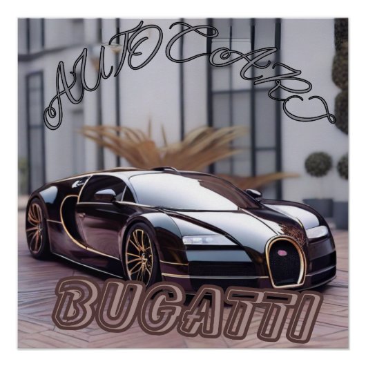 AUTO CAR PERFECT POSTER (Voorkant)