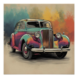 AUTO CAR PERFECT POSTER