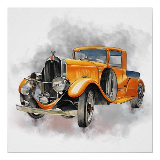 AUTO CAR PERFECT POSTER (Voorkant)