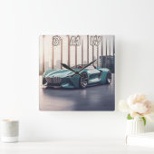 AUTO CAR VIERKANTE KLOK (Huis)