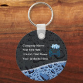 Auto Car Wash Business Promotionele Sleutelhangers (Voorkant)