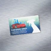 Auto Car Wash | Reinigingsbenodigdheden Magnetisch Visitekaartje (Voorbeeld)