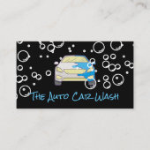 Auto Car Wash | Sapunbellen Visitekaartje (Voorkant)
