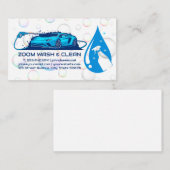 Auto Care | Autowasservices Visitekaartje (Voorkant / Achterkant)