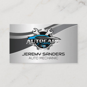 Auto Care Repair Logo moersleutels Visitekaartje