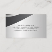 Auto Care Repair Logo | Sleutels Visitekaartje (Achterkant)