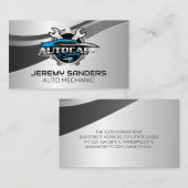 Auto Care Repair Logo | Sleutels Visitekaartje (Voorkant / Achterkant)
