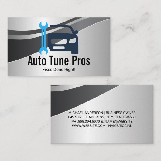 Auto Care Repair | monteur Visitekaartje (Voorkant / Achterkant)