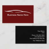 Auto-carrosserie reparatie auto visitekaartje (Voorkant / Achterkant)