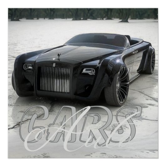 AUTO CARS PERFECT POSTER (Voorkant)