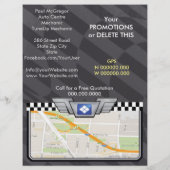 Auto Centre / Mechanic Flyer (Achterkant)