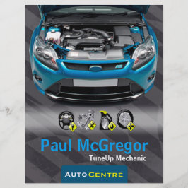 Auto Centre - TuneUp Mechanic Flyer
