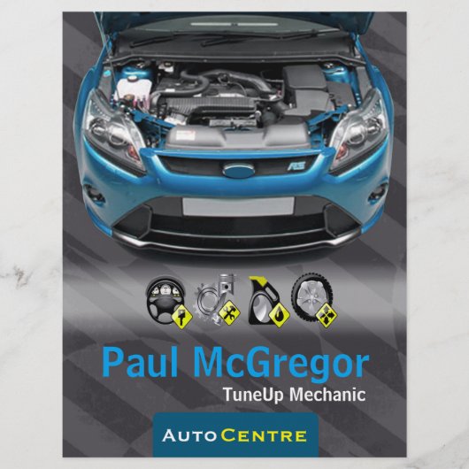 Auto Centre  - TuneUp Mechanic Flyer (Voorkant)