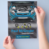 Auto Centre  - TuneUp Mechanic Flyer (Hand)