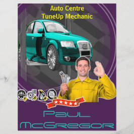 Auto Centre - TuneUp Mechanic Flyer