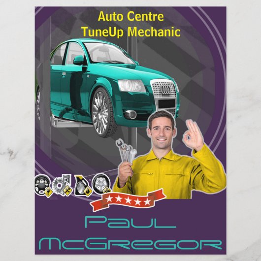 Auto Centre - TuneUp Mechanic Flyer (Voorkant)