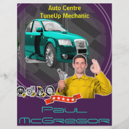 Auto Centre - TuneUp Mechanic Flyer