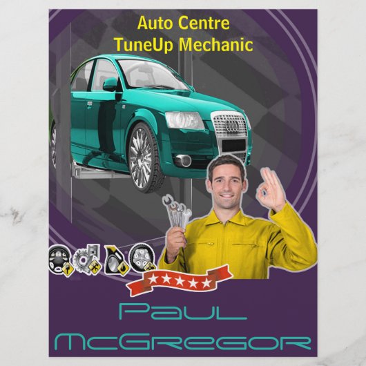 Auto Centre  - TuneUp Mechanic Flyer (Voorkant)