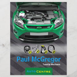 Auto Centre - TuneUp Mechanic Flyer