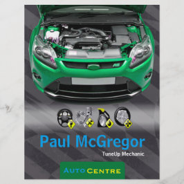 Auto Centre - TuneUp Mechanic Flyer