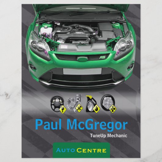 Auto Centre  - TuneUp Mechanic Flyer (Voorkant)
