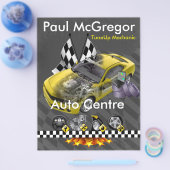 Auto Centre / TuneUp Mechanic Flyer (Enkel)