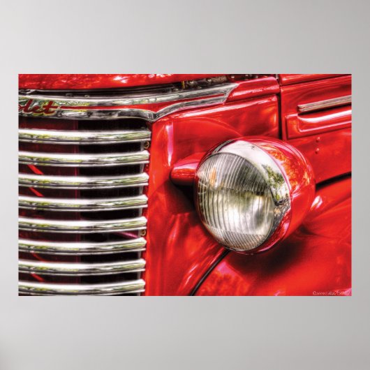Auto - Chevrolet Poster (Voorkant)