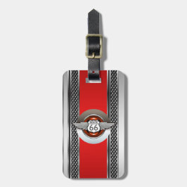 Auto Chrome Route 66 Bagagelabel