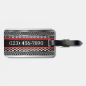 Auto Chrome Route 66 Bagagelabel (Achterkant horizontaal)