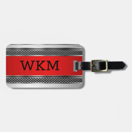 Auto ChromeTags Bagagelabel