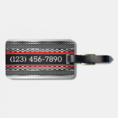 Auto ChromeTags Bagagelabel (Achterkant horizontaal)