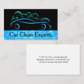Auto Cleaning | Modern Wash Visitekaartje (Voorkant / Achterkant)