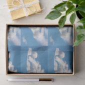 Auto club blauwe abstracte patroon tissuepapier (Geschenk)