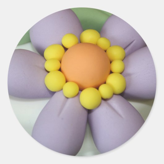 Auto colante Flor de Açucar Ronde Sticker (Voorkant)