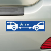 Auto-collanten voor het vloeibaar maken bumpersticker (Op auto)