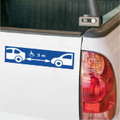 Auto-collanten voor het vloeibaar maken bumpersticker (Op Truck)