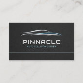 Auto Collision Center QR Code Professional Visitekaartje (Voorkant)