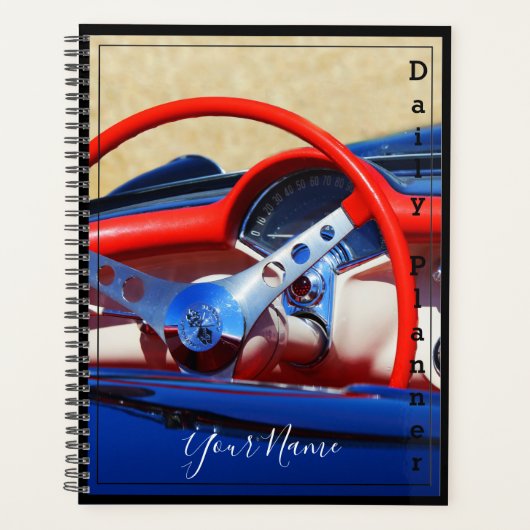 Auto Corvette - Dagelijkse planner- HAMbWG Planner (Voorkant)