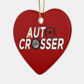 Auto Crosser Keramisch Ornament (Links)