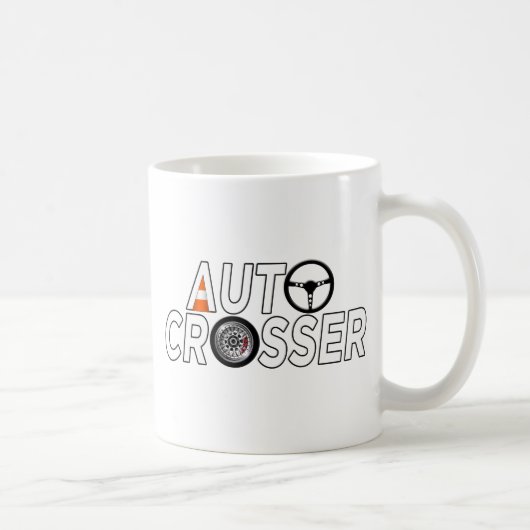 Auto Crosser Koffiemok (Rechts)